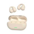 Fone Bluetooth 5.3 Clip Ear com Cancelamento de Ruído e Estojo de Recarga